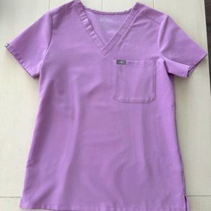 Figs Dusk Catarina - One-Pocket Scrub Top - XXS